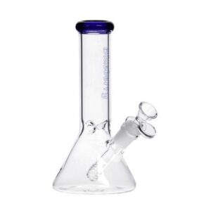 Glass Bong Blueberry 8" Beaker - Blue
