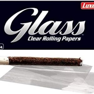 Glass Clear Rolling Papers 1-1/4 100% Natural