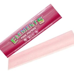 Elements Pink Rolling Papers 1-1/4