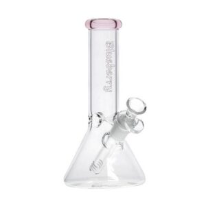 Glass Bong Blueberry 8" Beaker - Pink